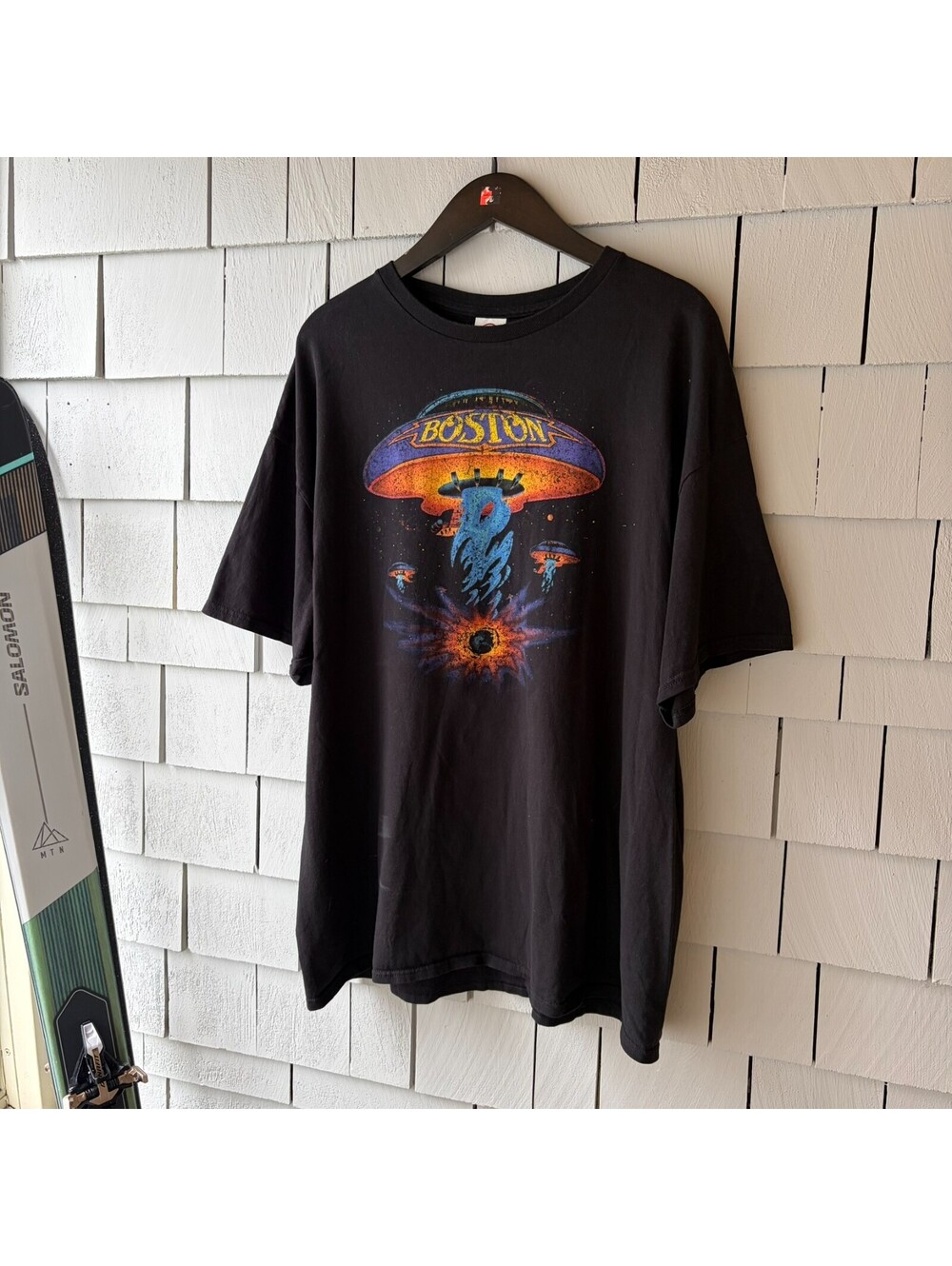 Y2K Era Boston Debut Album Band Tee Size XXL Black Delta